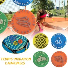 4/8 Tennis Damper Funny Tennis Vibration Dampener Shock Absorber for Tennis Stri