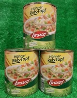 (5,88€/L) 5X Erasco HÜHner Reistopf (3X800G Dose) HüHner Reissuppe Versand 0€