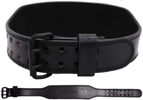 Gymreapers Weight Lifting Belt - 7MM Heavy Duty Pro Leather Belt with Adjustable - Picture 1 of 7
