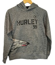 Hurley Boy's Hoodie Sweatshirt - Shark - Size XL
