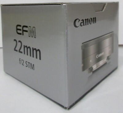 Canon EF-M22mm F2 STM Lens 22 f/2 for EOS M Camera NEW from Japan