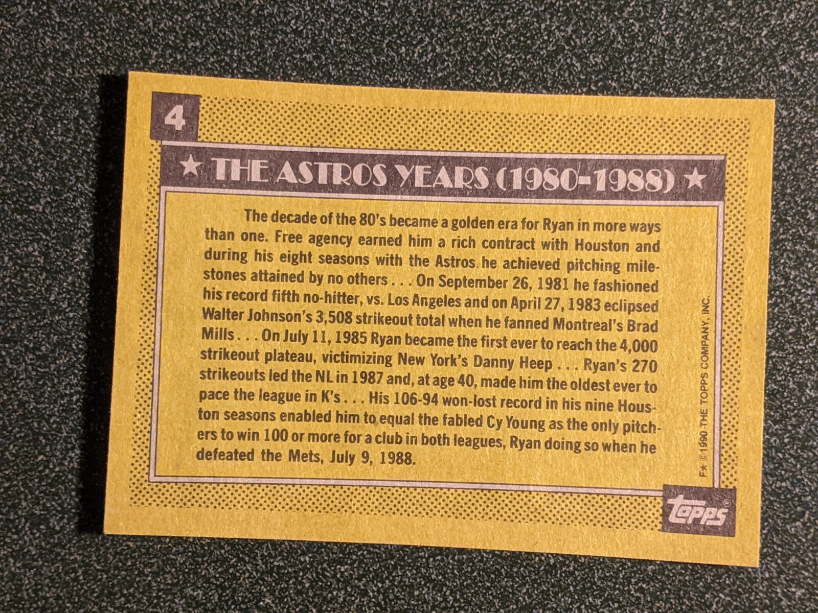 Nolan Ryan Single Baseball Cards 1971 - 1994 Donruss Topps Leaf Upper Deck - Picture 23 of 75