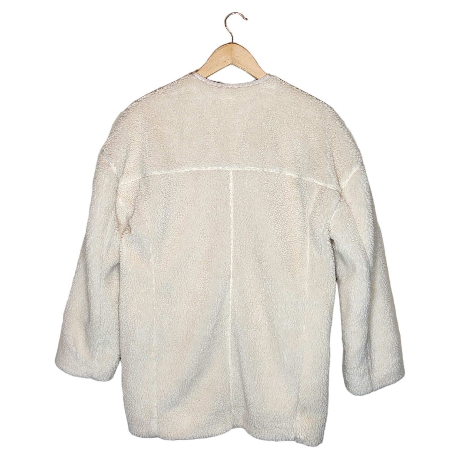 Gap Oversized Teddy Cacoon Jacket - image 9