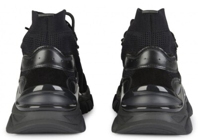 Moncler Leave No Trace High Top Men's Black Sneakers Shoes Size 9