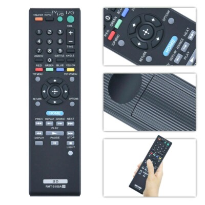 Replace Remote Control RMT-B105A for Sony Blu-ray BDP-S360 BDP-S560 RMT-B105P