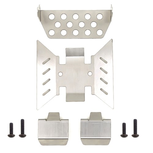 Metal Chassis Guard With Screw For Axial SCX10 III 1/10 RC Crawler Car DIY Parts - Picture 2 of 14