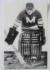 1934-44 BeeHive Photo Alex Connell Montreal Maroons - 