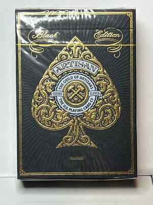 Artisan (Black) Playing Cards Theory 11 deck set