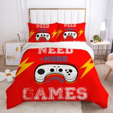3D Lightning Handle ZHUA031 Bed Pillowcases Quilt Duvet Cover Set Queen King Zoe