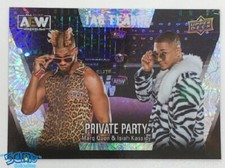 Private Party Tag Team Marq Quen&Isiah Kassidy (Pyro Foil) Upper Deck AEW 2021 