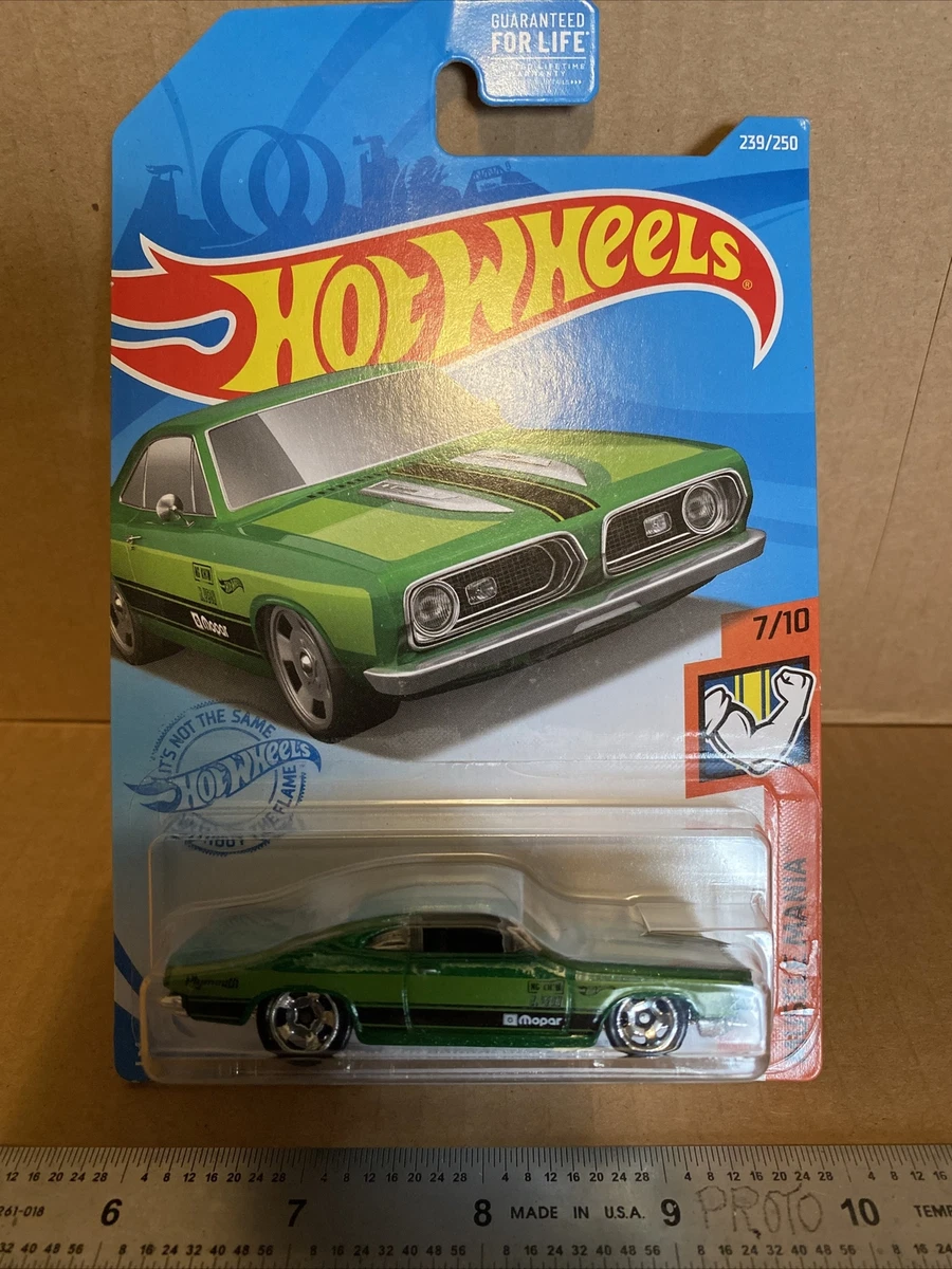 2021 Hot Wheels 68 Plymouth Barracuda Formula S Green 239 250 eBay