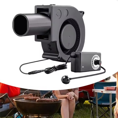 Adjustable Blower Fan For BBQ Heater Blower Air Blower Cooking Portable Machine - Picture 12 of 15