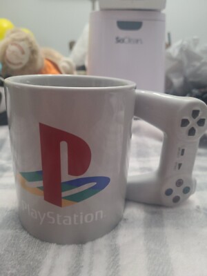 Paladone Official Playstation Dualshock 10oz. Coffee Tea Ceramic Mug
