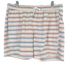 Onia The Charles Swim Trunks Shorts Men's XL Striped Multicolored Beach SS-920