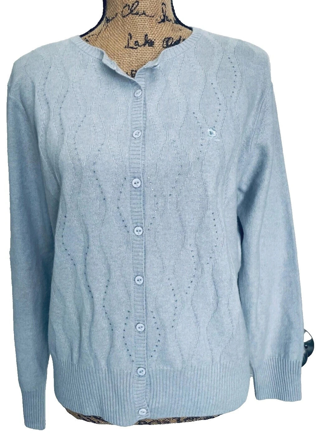 Suéteres para mujer Floral Cárdigan De Cachemira