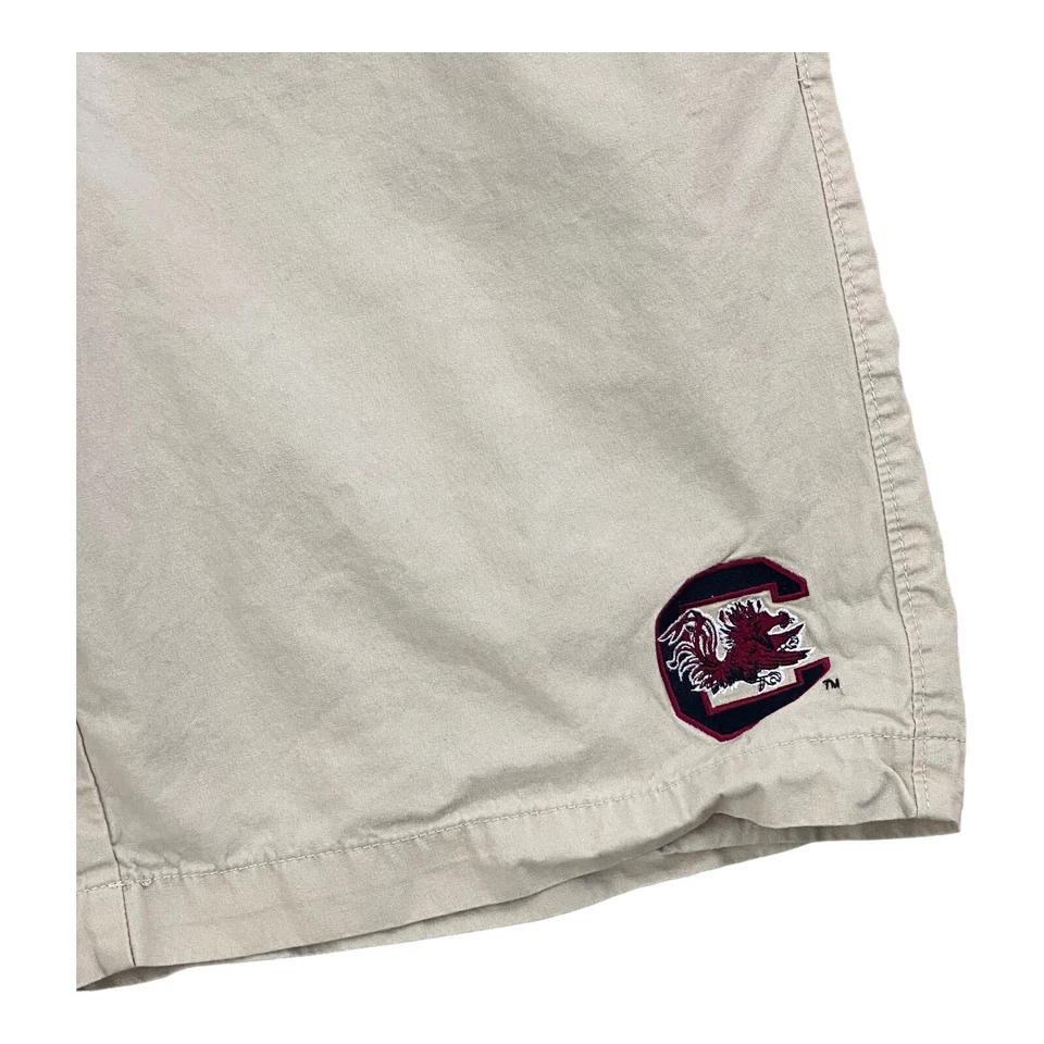 Шорты Columbia University of South Carolina активный размер 32 желтовато-коричневые с карманами PFG - Изображение 2 из 4