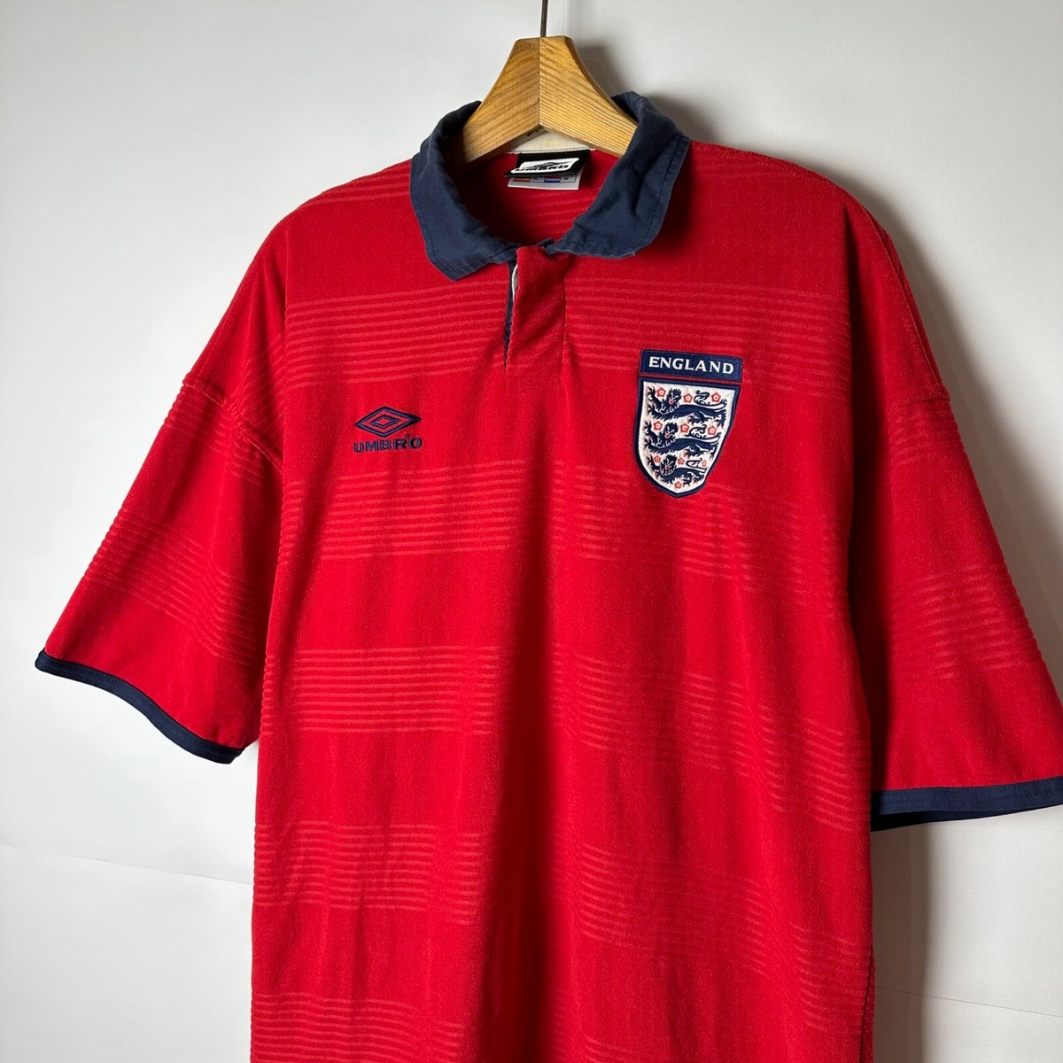 Umbro England 1999-2001 away jersey パイル ENGLAND 1999 2000 2001 AWAY FOOTBALL SHIRT SOCCER JERSEY