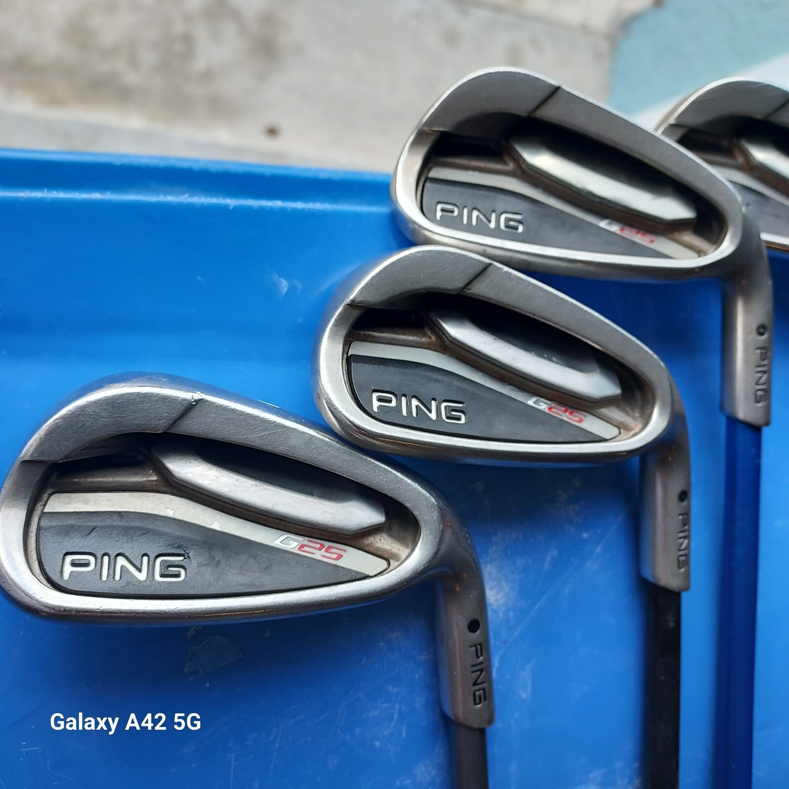 Ping G25 Iron Set (5PW) Black Dot MRH Regular Graphite Shafts eBay