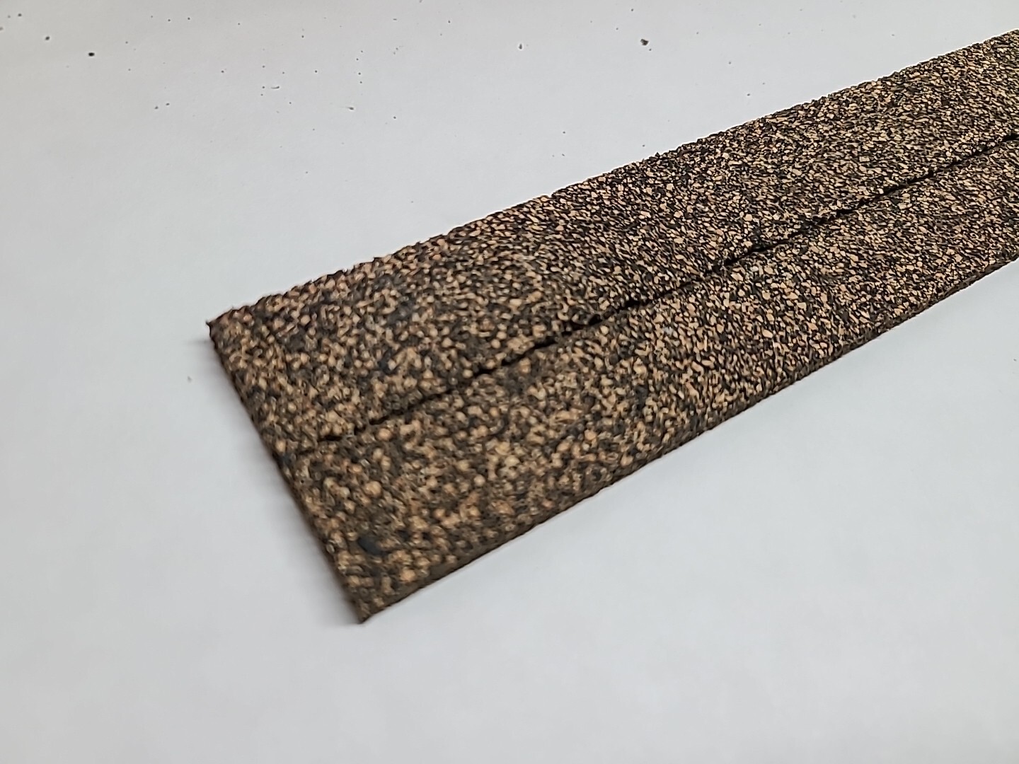 25 pieces HO Scale Train Track Cork Roadbed 36 inch Rail Road