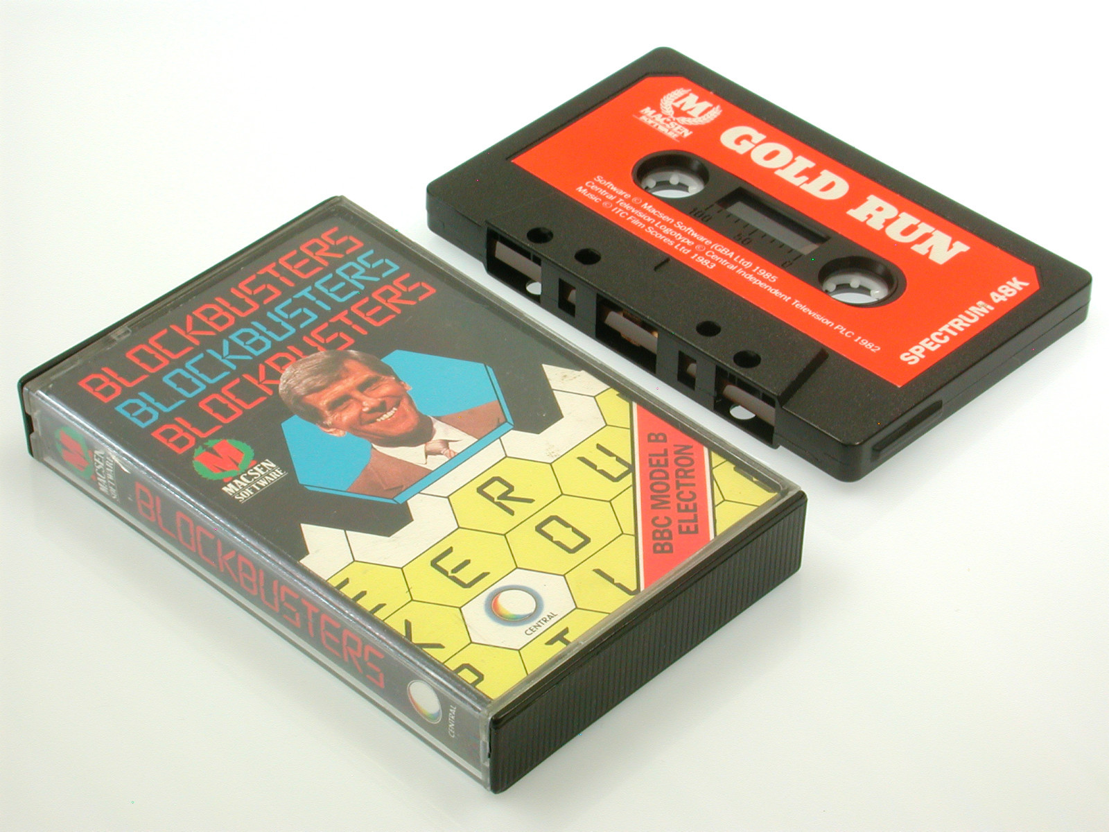 SINCLAIR ZX SPECTRUM - BLOCKBUSTERS GOLD RUN - GAME CASSETTE | eBay UK