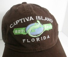 Captiva Island Hat Youth aprox 4-6 Florida USA Embroidery Prefade Unisex Cap