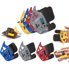 Genuine Leather Archery Finger Tab Guard RH for Recurve Bow Shooting Hunting