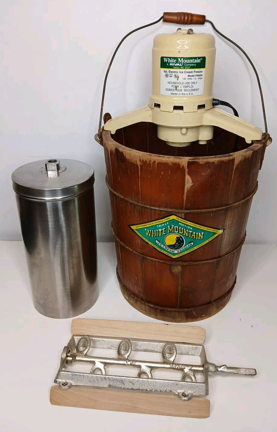 white mountain creamery ice cream maker