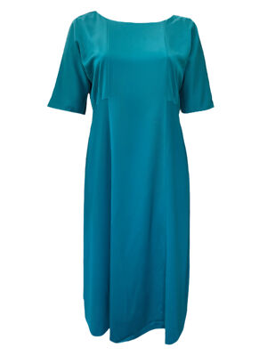 marina rinaldi green dress Women's Dolmen Shift NWT Ladies dresses