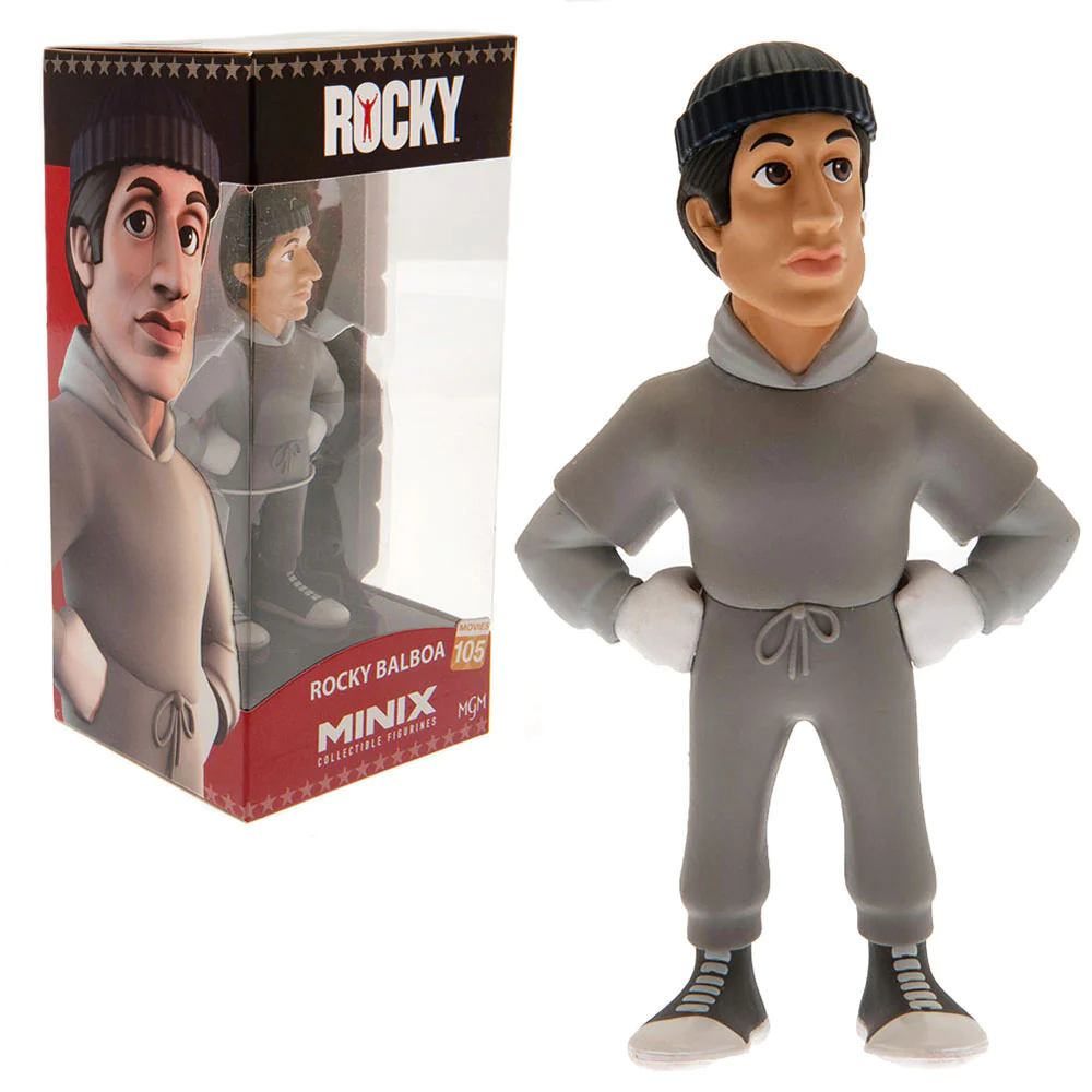 Minix Rocky Balboa Collectible Vinyl Action Figure for Ages 3 Years and