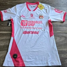 NWT Pirma Monarcas Morelia 2018 Futbol Soccer Pink Jersey Mens Size Medium 
