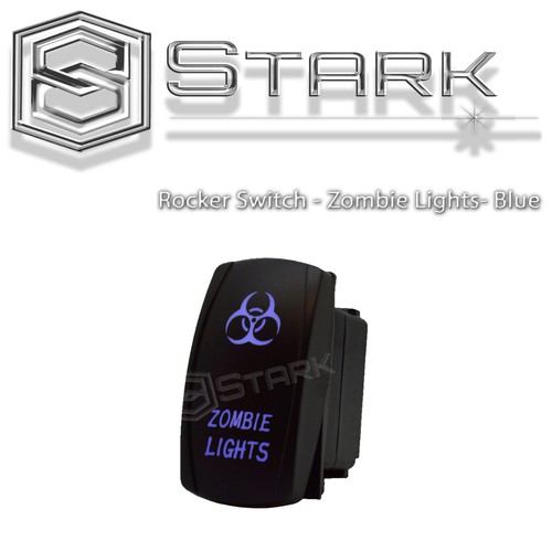 LED Rocker Switch Laser Backlit Etched Dual Light 20A 12V ON / OFF - Design (C) - Bild 26 von 28