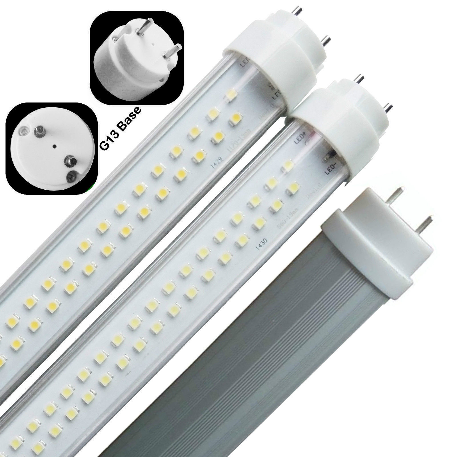 4000K 41000 Pack G13 LED 18w 4ft Foot 48 Inch T8 Fluorescent Tube