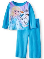 DISNEY FROZEN 2-PC FLANNEL SLEEPWEAR SET GIRLS SIZE 18M