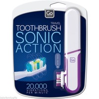 Go Travel Health Beauty Oral Hygiene Sonic Traveler Battery Toothbrush 840pu Go Travel Health Beauty Oral Hygiene Sonic Traveler Battery Toothbrush 840pu