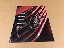 Vintage 1992 Cadillac Motor Trend Car Of The Year 17-Page Booklet