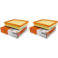 2X Mahle / Knecht Luftfilter LX 1078 Air Filter FüR Fiat Multipla 186