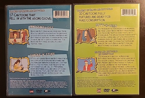 MTV The Best of Beavis And Butthead 2 DVD Set -27 Comedy Episodes - Picture 2 of 4