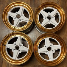 Used Set Of 4 - 15x7 WORK EQUIP 01 4x100 wheels Jdm
