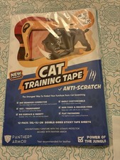 Cat Training Tape Anti Scratch Double Sided Sticky Tape Sheets 12 Pack