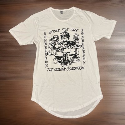 Jon Bellion 2016  The Human Condition  Concert White Long Body T-Shirt Size L