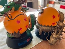 Dragon Ball Desktop Light Set 2pcs, Shenron, Gold & Silver, Used Item