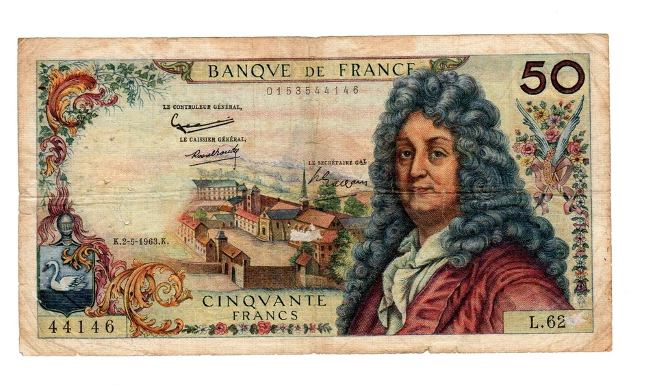 FRANCE Billet 50 FRANCS (1970-1976) RACINE FAY°64 BON ETAT, - Photo 1/2