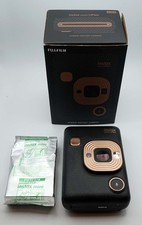 Fujifilm Instax Mini LiPlay Hybrid Digital Instant Camera & Film - Boxed Working
