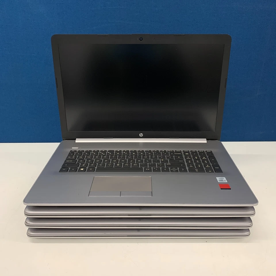 Job lot of 4 x *Screen Damage* HP 470 G7 Notebook, i7-10510U, 4GB RAM, - Image 2 of 4
