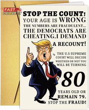 Funny 80Th Birthday Card, Hilarious 80 Years Old Birthday Card Gift for Husband