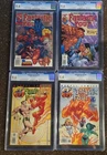 Lot of Four 2001 Marvel Fantastic Four CGC Graded 9.4 & 9.6 Comics #38,41,42,43