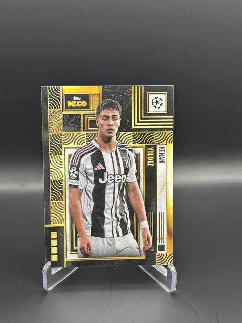 2025 Topps Deco UEFA Club Competitions #NNO Kenan Yildiz Current Stars