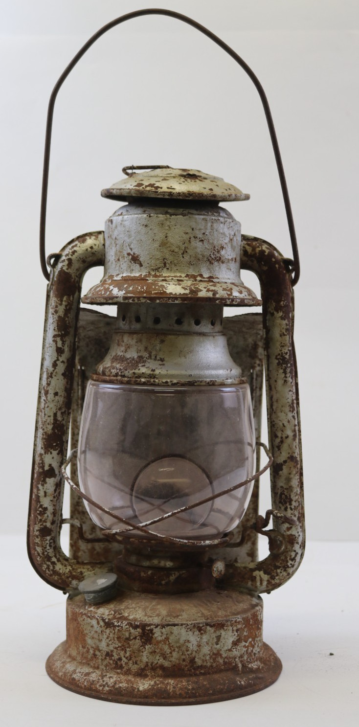 RARE Vintage Nier No. 280 Feuerhand Kerosene Lantern Magnifier SEE PHOTOS