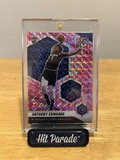 2020-21 Panini Mosaic - Rookie Anthony Edwards #201 Pink Camo Mosaic Prizm (RC)