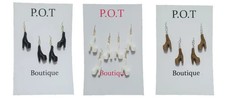 Boot Dangle Earrings/Fashion Wear/Jewelry For Teens/Adults/7 Pairs/Multicolor